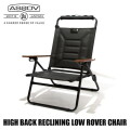 チェア アッソブ AS2OV ハイバックローバーチェア ブラック HIGH BACK RECLINING LOW ROVER CHAIR BLACK  ハイバックチェア キャンプ用品 リクライニング 