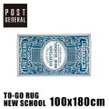 ラグマット ポストジェネラル POST GENERAL トゥーゴーラグ ニュースクール TO-GO RUG - NEW SCHOOL 982040003 グランドシート カーペット ピクニックラグ 