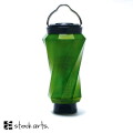 ランタンカバー ストックアーツ stock arts. go-st ゴールゼロ専用捩れカバー go-st-distortion green for GOALZERO  ランタンパーツ シェード LEDグローブ