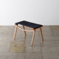 スツール IKIKI サイドスツール オーク キャンバス ブラック / オリーブ Side Stool Oak Canvas B