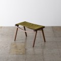 スツール IKIKI サイドスツール オーク キャンバス ブラック / オリーブ Side Stool Oak Canvas B