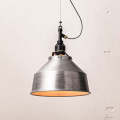 AMPERSAND FACTORY AMP ALU SHADE SQ SMALL WIRE AL/BK ペンダントライト