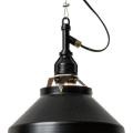 AMPERSAND FACTORY AMP ALU SHADE SQ SMALL WIRE ALL-AL/ALL-BK 