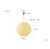 照明 Vollmond S フォルモント ペンダントライトS インターフォルム LT-4652 LT-4653 LT-4654 ライト