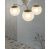 INTERFORM インターフォルム Nykl ニクル シーリングライト 3灯 ガラス 北欧 LED対応 おしゃれ モダン LT-4392 LT-4393 LT-4394