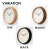 掛け時計 Clair CLOCK CH-076 クレールクロック インターゼロ chambre シャンブル 静音稼働 電