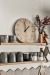 Hemverk Wall Clock Light Oak φ280mm 掛け時計