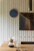 Hemverk Wall Clock Linoleum Smoky Blue φ280mm 掛け時計