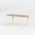 TIPTOE LOU Bench OAK W900 D300 H450 ローベンチ