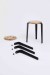 TIPTOE LOU Stool OAK φ300 H450 ロースツール