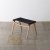 スツール IKIKI サイドスツール オーク キャンバス ブラック / オリーブ Side Stool Oak Canvas B