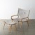 スツール IKIKI サイドスツール オーク ファブリック テクスベージ / テクスグレー Side Stool Oak Tex