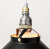 AMPERSAND FACTORY AMP ALU SHADE SQ SMALL STD AL/BK ペンダントライト