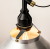 AMPERSAND FACTORY AMP ALU SHADE SQ SMALL WIRE AL/BK ペンダントライト
