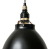 AMPERSAND FACTORY AMP ALU SHADE RO SMALL STD ALL-AL/ALL-BK ペ