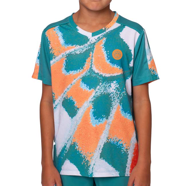 【SALE】2025n SP ジュニア(ボーイズ) MELBOURNE メルボルン 全豪オープン Vネック ゲームシャツ B1620046-PTOR