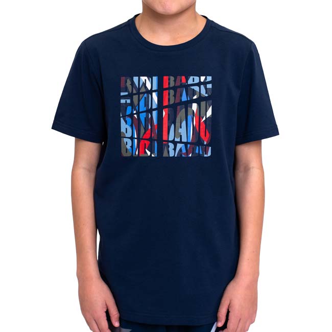 【SALE】2024 FA ジュニア(ボーイズ) NEW YORK 全米オープン チル 半袖Tシャツ B1620039-DBLRDBLDブルー×RD×ブルー