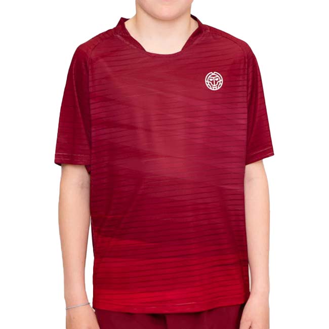 【SALE】2023 FA ジュニア(ボーイズ) PROTECTED LEAFS 半袖Tシャツ B1620001-BO ボルドー