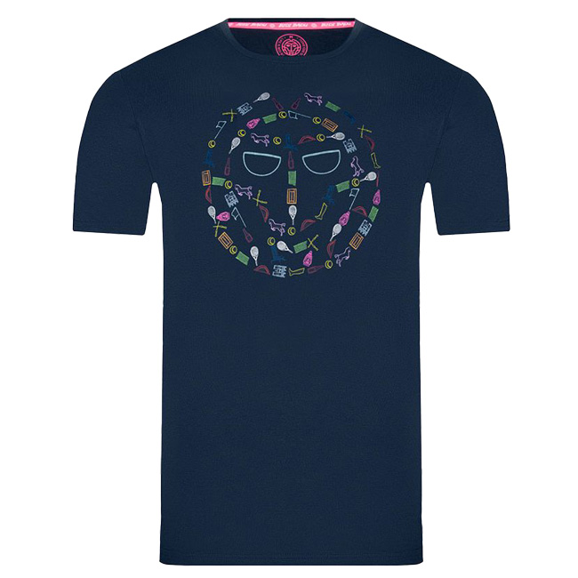 【SALE】2022 SS ジュニア(ボーイズ) バスゾン(BASZON) ライフスタイル 半袖Tシャツ B369038221-DBLMX