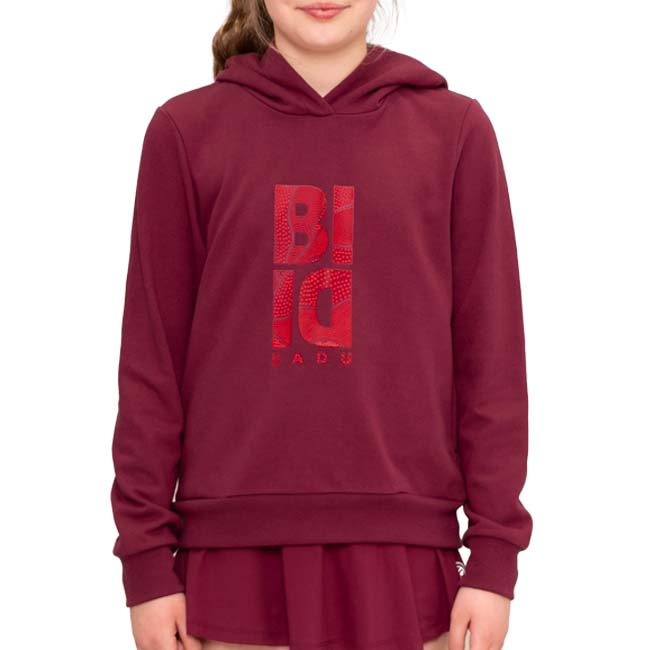 【SALE】2023 FA ジュニア(ガールズ) PROTECTED LEAFS チル フーディ フード付きスウェット G1270007-BO ボルドー