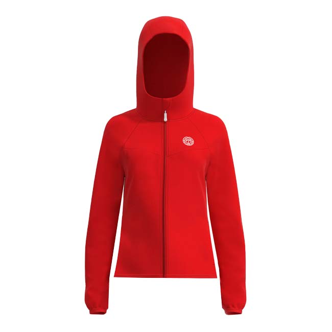 【SALE】ジュニア(ガールズ) CREW フード付きジャケット 「定番」 G1610004-RD レッド