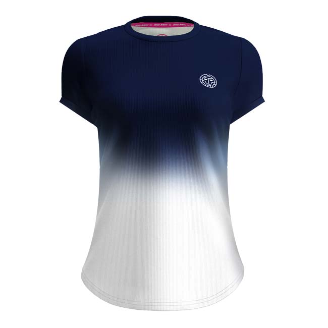 【SALE】ジュニア(ガールズ) CREW グラディエント 半袖Tシャツ 「定番」 G1620002-DBLWH ダークブルー×WH