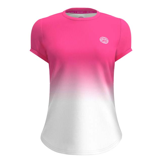 【SALE】ジュニア(ガールズ) CREW グラディエント 半袖Tシャツ 「定番」 G1620002-PKWH ピンク×ホワイト