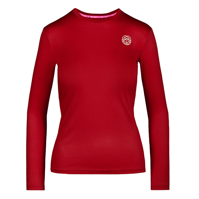 【SALE】ジュニア(ガールズ) ミーナ(Mina) テック ラウンドネック ロングスリーブ 長袖Tシャツ G228029203[定番]