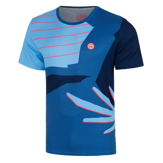 2026 FS メンズ ヘイラグーナ 全豪OPEN ゲームシャツ BB110011-605 ブルー×コーラル