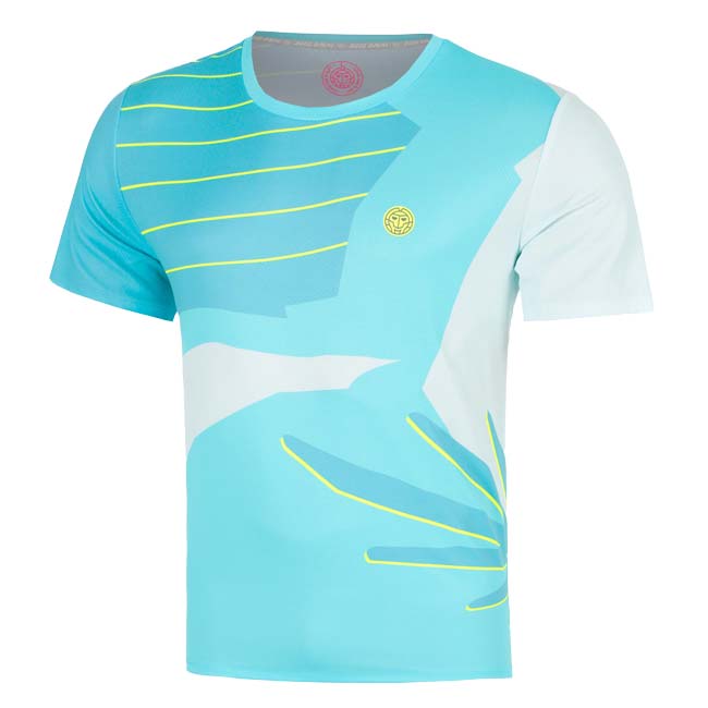 2026 FS メンズ ヘイラグーナ 全豪OPEN ゲームシャツ BB110011-603 ターコイズ×マルチC