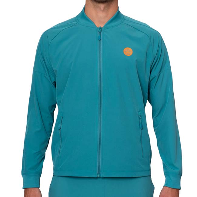 【SALE】2025 SP メンズ MELBOURNE メルボルン 全豪オープン プリント ジャケット M1610011-PTペトロール