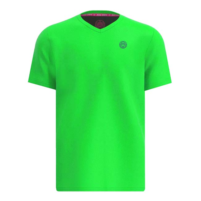 【SALE】メンズ CREW インサイドアウト Vネック 半袖Tシャツ 「定番」 M1620004-NGNDBL Ｎグリーン×DBL