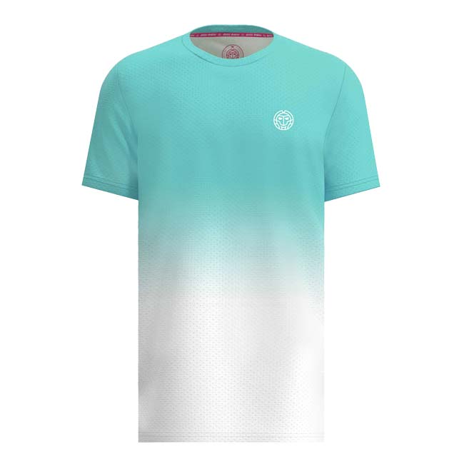 【SALE】メンズ CREW グラディエント 半袖Tシャツ 「定番」 M1620003-AQWH アクア×ホワイト