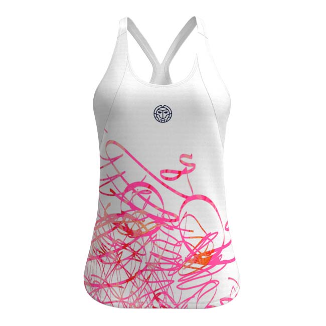 【SALE】2023 FA レディース DECORATION タンクトップ PADEL W2580001-WH ホワイト