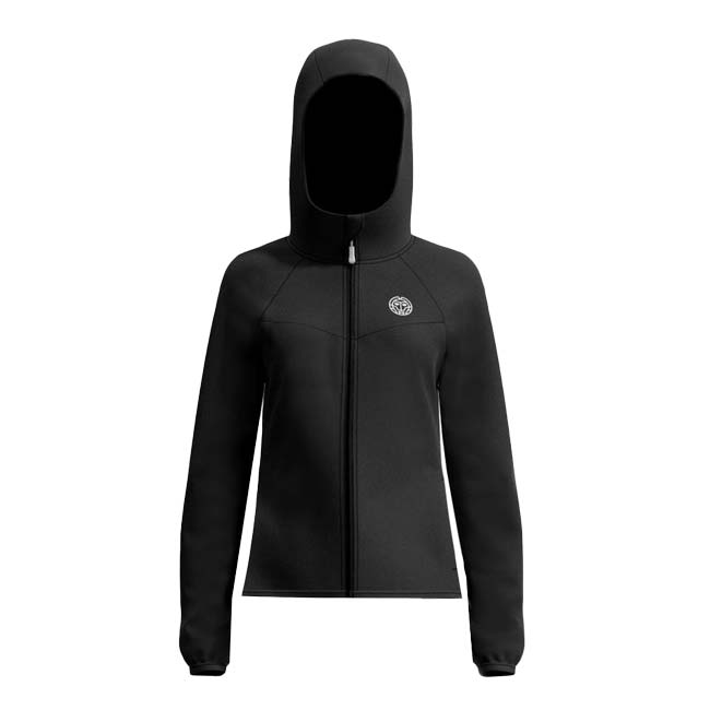 【SALE】レディース CREW フード付きジャケット 「定番」 W1610004-BK ブラック