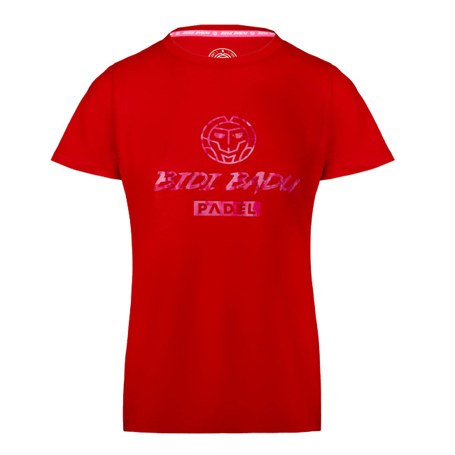 【SALE】2022 FW レディース シェンジ―(Shenzi) ライフスタイル 半袖Tシャツ PADEL WP354144222-RD レッド