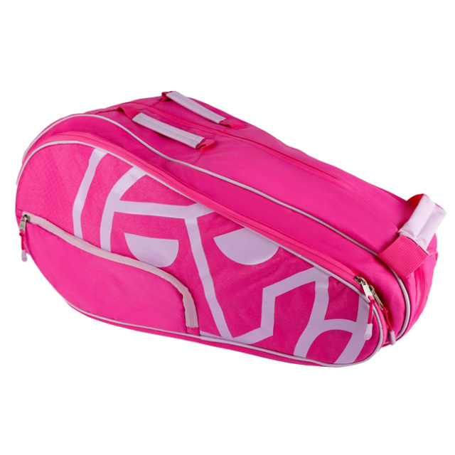 パデル ピックルボール ラケットバッグ T1420006ピンク×ローズ
