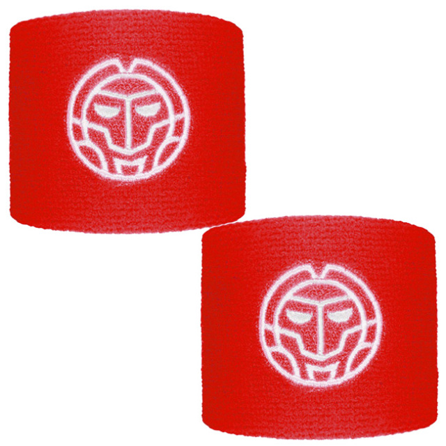 2022SS ユニセックス リル(Lil) ムーブ リストバンド ショート 同色2枚組 A1450001レッド