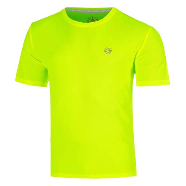 2026 FS ジュニア(ボーイズ) ソリッド 全豪OPEN ゲームシャツ BB80015-401 ネオンイエロー