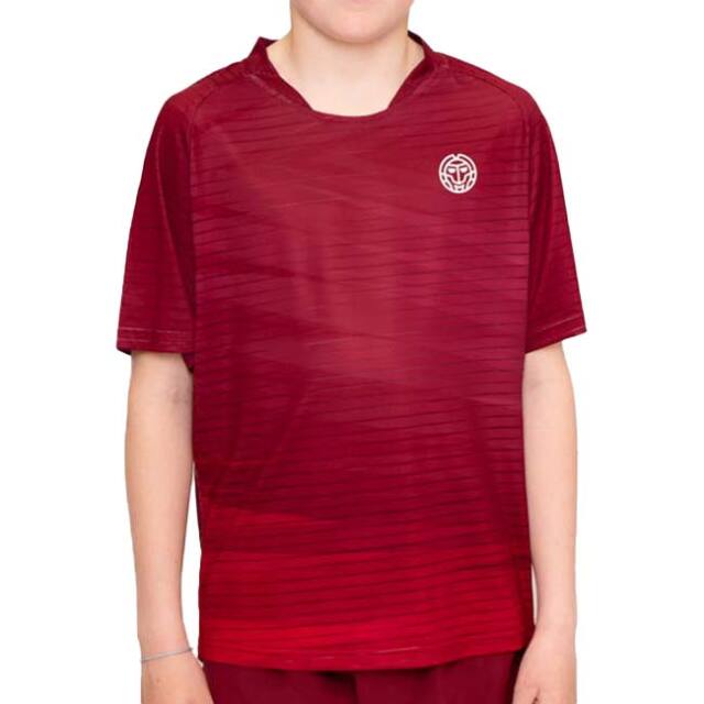 【SALE】2023 FA ジュニア(ボーイズ) PROTECTED LEAFS 半袖Tシャツ B1620001-BO ボルドー