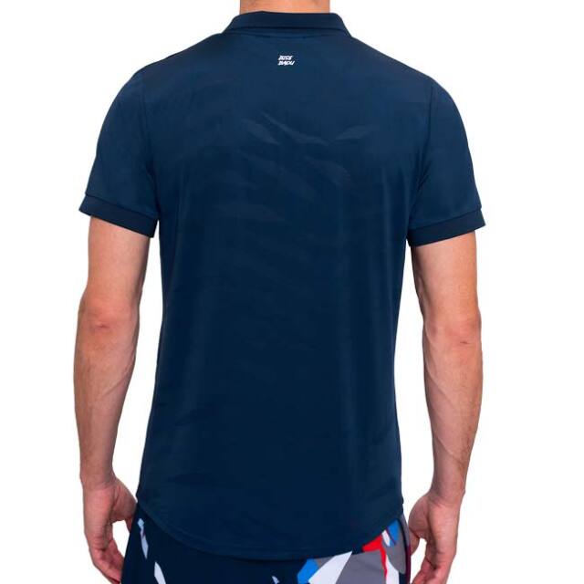 新品☆PXG ダークブルー カモフラージュ ポロシャツ　M Penguin by Munsingwear ペンギン バイ マンシングウェア