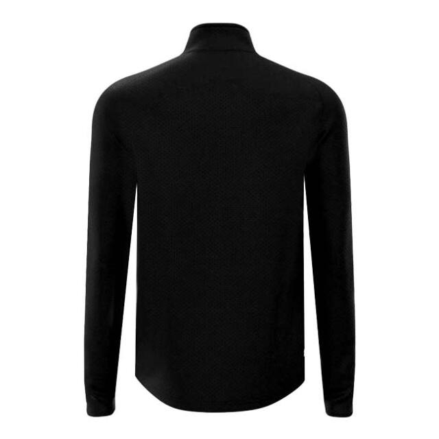 メンズ CREW ハーフジップ 長袖シャツ 「定番」 M1330001-BK ブラック