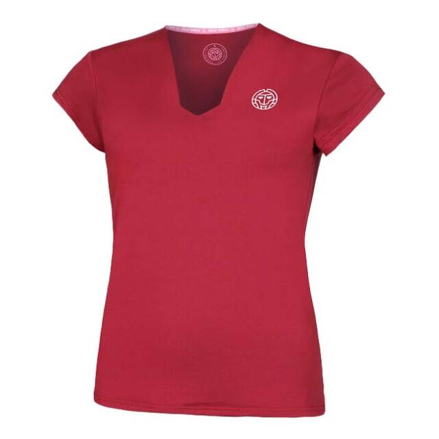 2025 FW レディース Bubble バブル Vネック ゲームシャツ W1620043-BOボルドー