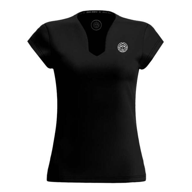 tシャツ W＆W 半袖Tシャツ レディース レディース CREW Vネック 半袖Tシャツ 「定番」 W1620004-BK