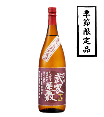 武家屋敷長期貯蔵酒紅芋 30% 1800ml