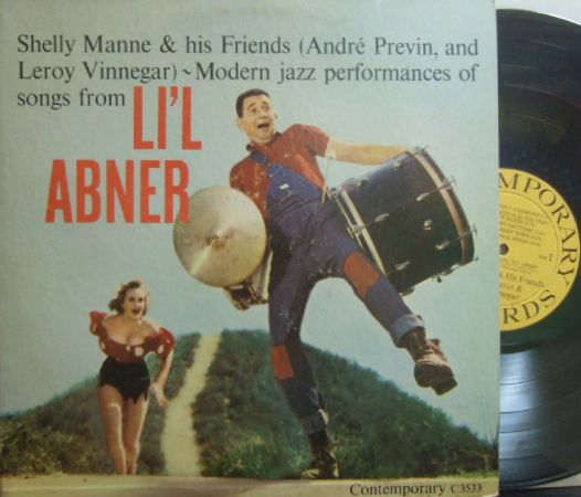 【米Contemporary mono】Shelly Manne & His Friends/Li'l Abner (Andre Previn, Leroy Vinnegar)