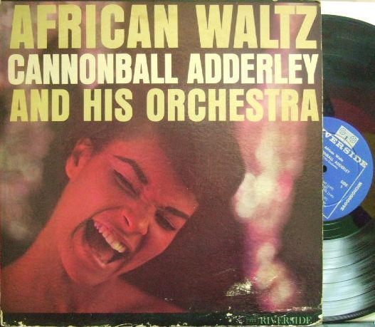 【米Riverside mono】Cannonball Adderley/African Waltz (Clark Terry, Wynton Kelly, etc)