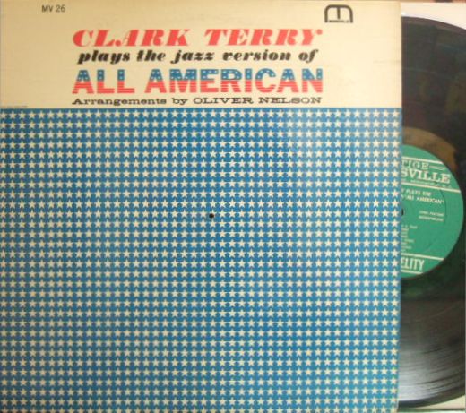 【米Moodsville mono】Clark Terry/plays The Jazz Version of All American (Eddie Costa, Budd Johnson, etc) promo