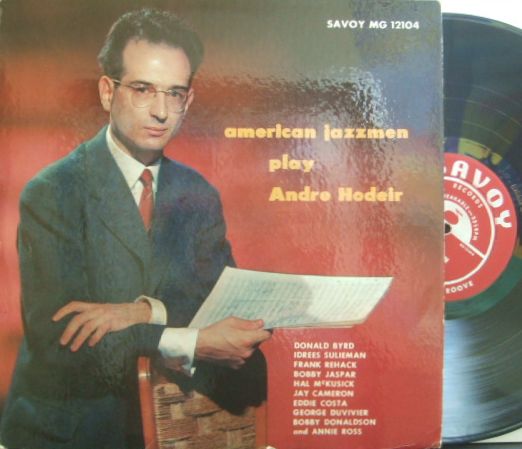 【米Savoy mono】Andre Hodeir/American Jazzmen Play (Donald Byrd, Idrees Sulieman, Hal McKusick, Eddie Costa, etc)