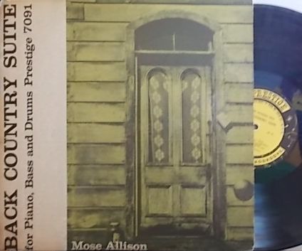 【米Prestige NYC mono】Mose Allison/Back Country Suite